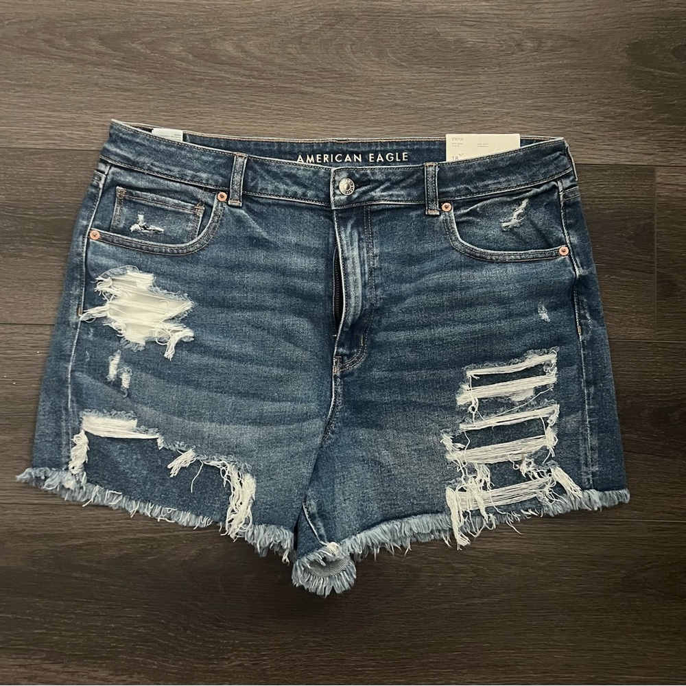 American Eagle Mom Shorts size 18 NWT
